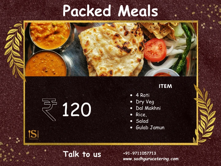 Packed Meals by Sadhguru Catering Services